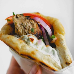 Pork Souvlaki  - $10.00