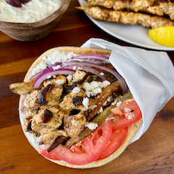 Chicken Souvlaki - $10.00